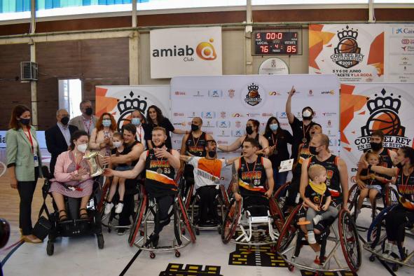 El Gobierno regional subraya lo importante de apostar por el deporte inclusivo y felicita al Amiab Albacete, campeón de la Copa del Rey    