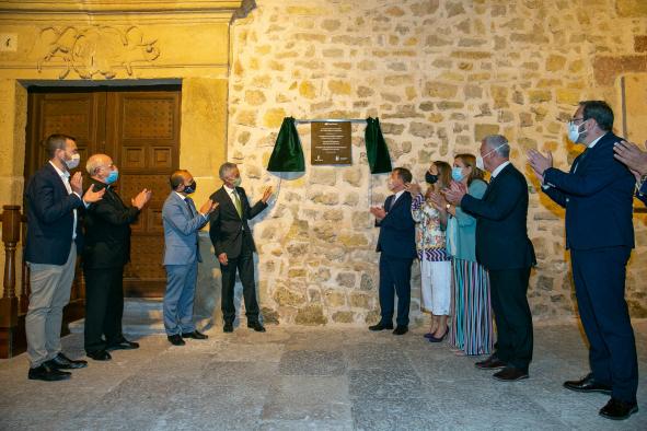 Inauguración de la iluminación de la Plaza Mayor de Sigüenza