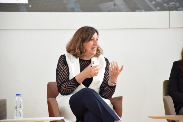 La consejera de Economía, Empresas y Empleo, Patricia Franco, participa en la jornada ‘La logística del futuro: tendencias y necesidades’ que organizan la plataforma Women in Real Estate y Montepino.