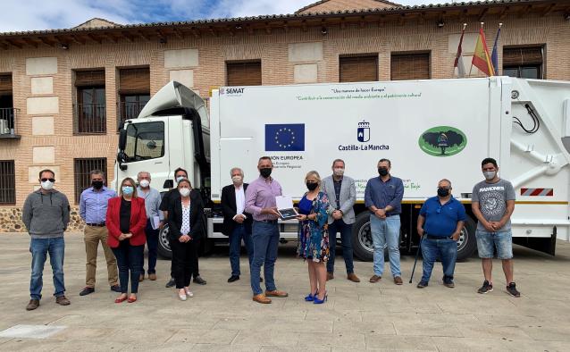 Nuevo camión recogida de residuos urbanos sólidos Campiña Baja