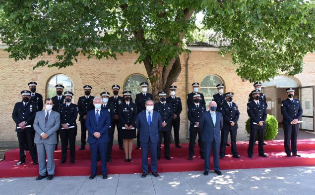 Acto de clausura del XXX Curso Básico de Oficiales de Policía Local