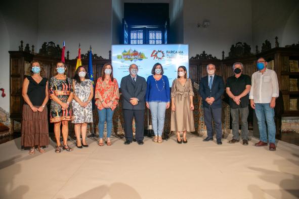 La consejera de Economía, Empresas y Empleo, Patricia Franco, ha presentado la 40 edición de la Feria de Artesanía de Castilla-La Mancha, FARCAMA, en el Hospital de Tavera de Toledo.