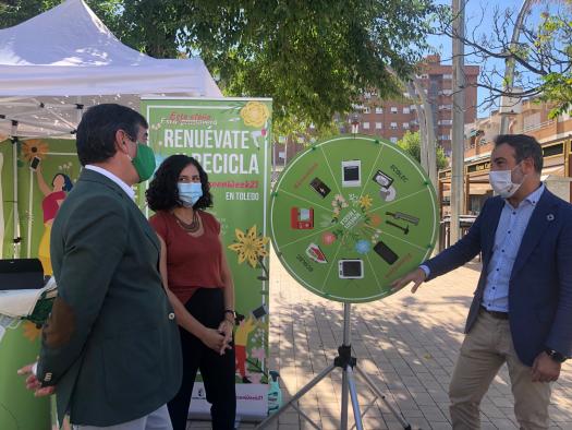 El Gobierno de Castilla-La Mancha hace un llamamiento a la ciudadanía para seguir reutilizando y valorizando los residuos de aparatos eléctricos y electrónicos