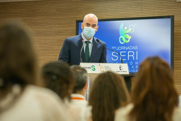 El director general de Recursos Humanos del SESCAM, Iñigo Cortázar, inaugura las XXV Jornadas de la Sociedad Española de Rehabilitación Infantil