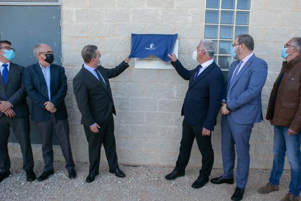 Inauguración del nuevo depósito de abastecimiento de agua de Mondéjar