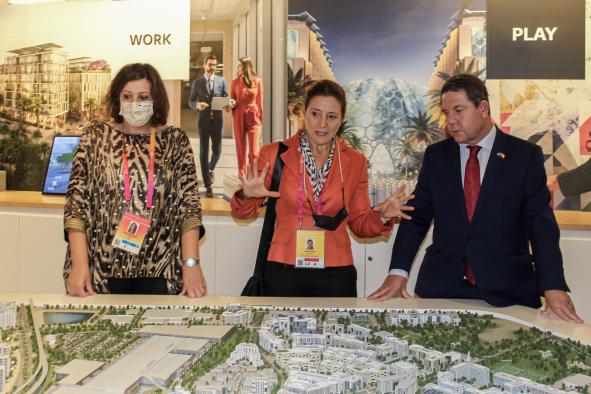 Reunión con la directora de Participantes Internacionales de la ‘Expo Dubái 2020’ y con el ‘country manager’ del pabellón de España