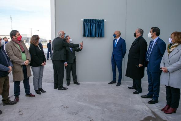 Inauguración de las nuevas instalaciones de la empresa Brahm