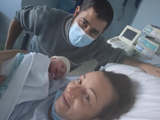 Iker, primer niño del año 2022 nacido en Castilla-La Mancha