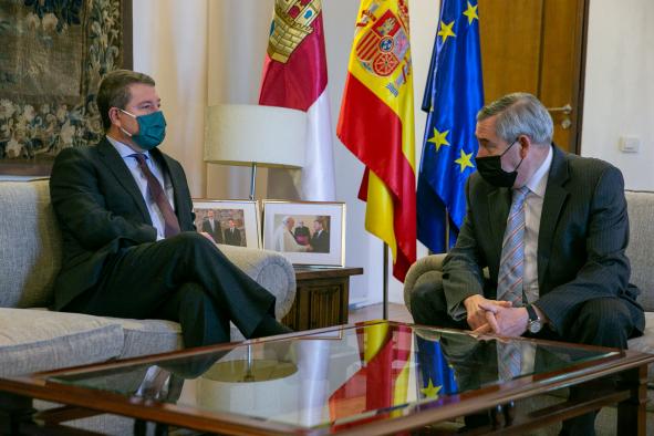 Recepción al nuevo jefe superior de Policía Nacional de La Rioja