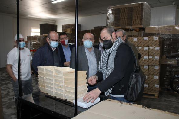 Visita fábrica Panadería Jesús en Pozo Cañada