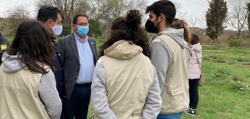 El Gobierno regional inicia las actividades de primavera del programa de educación ambiental “Educando en Verde” en el vivero central de Toledo