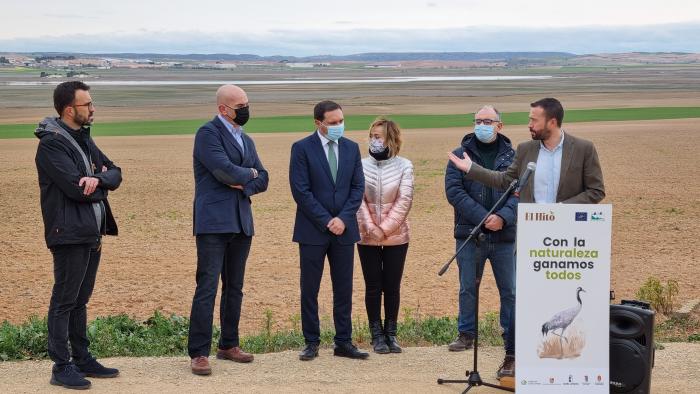 El Gobierno de Castilla-La Mancha celebra el nuevo proyecto europeo LIFE para la restauración y expansión de la ‘Reserva Natural de la Laguna de El Hito’