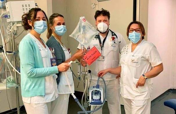 El Hospital de Villarrobledo implanta la terapia de alto flujo con cánulas nasales en la planta de Medicina Interna