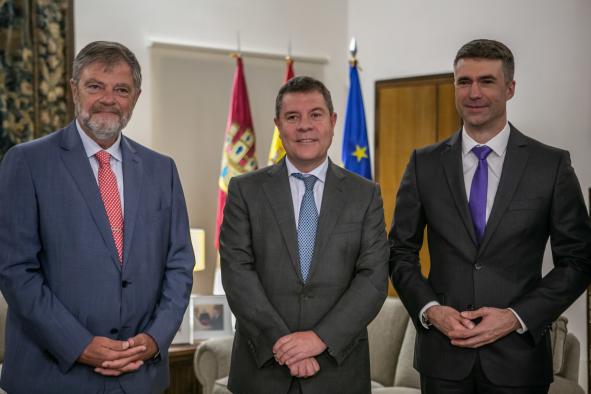 Encuentro con el embajador alemán en España y con diputado del Bundestag