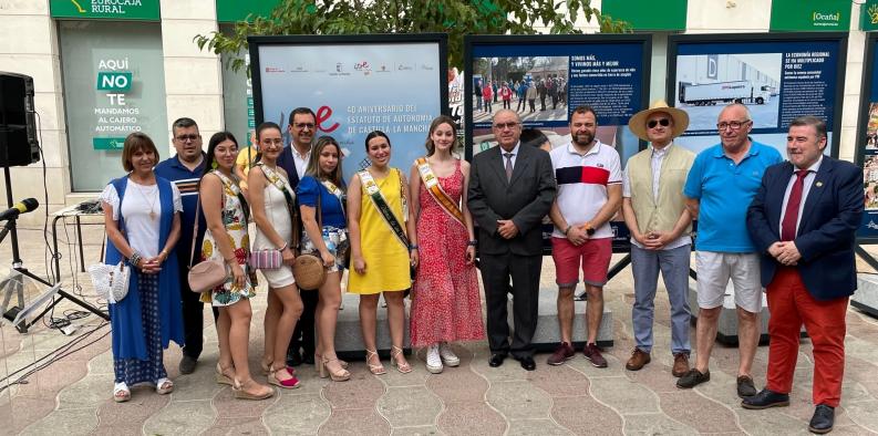Ocaña, primer municipio toledano que acoge la exposición “40 años del Estatuto de Autonomía de Castilla-La Mancha”