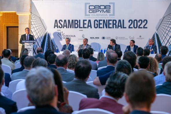 Clausura la asamblea general de la CEOE CEPYME Cuenca