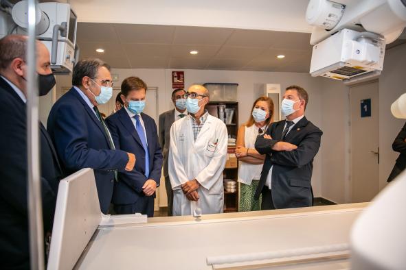 Visita al Servicio de Radiología del Hospital General de Valdepeñas