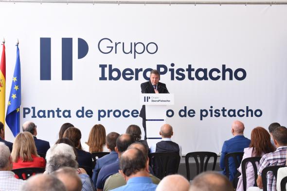 Inauguración de la nueva planta de procesado de IberoPistacho en Argamasilla de Alba