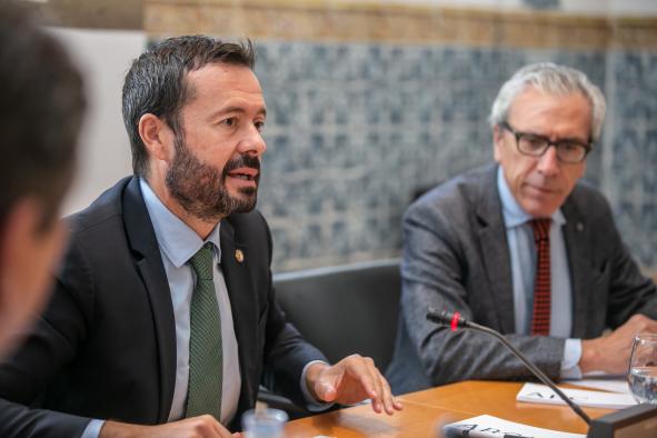 El consejero de Desarrollo Sostenible, José Luis Escudero, ha participado en el Foro de ABC y la Fundación ECOLEC ‘#Greenforum sobre Economía Circular: la Economía Circular en Castilla-La Mancha como respuesta al reto del Cambio Climático’.