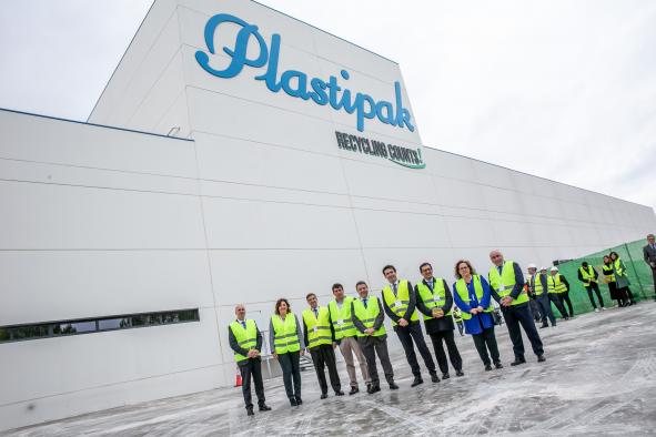 Inauguración de la ampliación de la planta Plastipak 