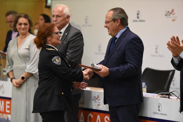 Entrega de medallas y placas de Protección Civil de Castilla-La Mancha 2022