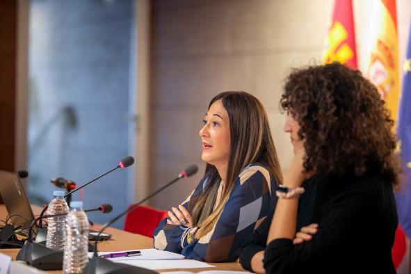 La directora del Instituto de la Mujer, Pilar Callado, participa en la presentación de las IX Jornadas ‘Prostitución y trata de personas con fines de explotación sexual. Avanzando en la abolición de la prostitución’