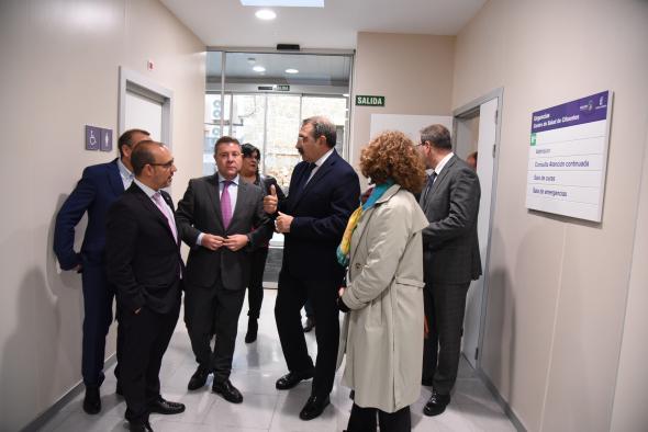 Inauguración del nuevo Centro de Salud de Cifuentes, Guadalajara (Sanidad)