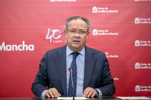 El consejero de Hacienda y Administraciones Públicas, Juan Alfonso Ruiz compadece en la Comisión de Economía y Presupuestos para informar del presupuesto de su departamento para el año 2023