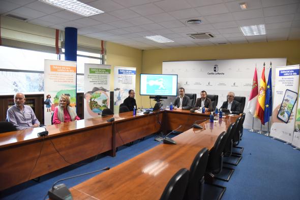 El consejero de Desarrollo Sostenible, José Luis Escudero, presenta, la ‘Campaña de calidad del aire’ y las novedades llevadas a cabo en la Red de calidad del aire