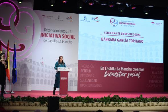 Entrega de reconocimientos a la Iniciativa Social de Castilla-La Mancha (I)