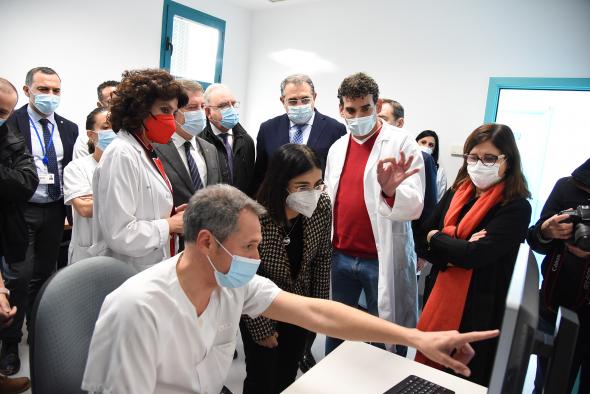 Visita el nuevo TC del Centro de Especialidades, Diagnóstico y Tratamiento (CEDT) de Ocaña