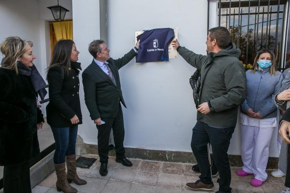 Inauguración de la Vivienda de Mayores de Los Hinojosos (Cuenca)