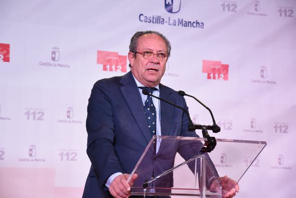 El consejero de Hacienda y Administraciones Públicas, Juan Alfonso Ruiz Molina, preside, el acto conmemorativo del Día Europeo del 1-1-2.