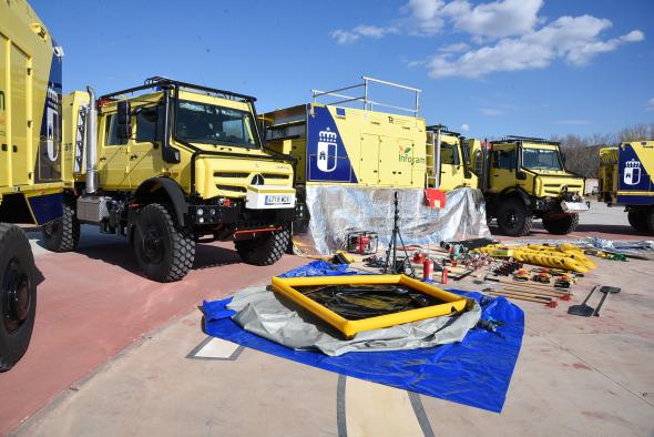 El Gobierno regional invierte 14,6 millones de euros para reforzar su Dispositivo de Incendios forestales con 40 nuevos camiones autobombas