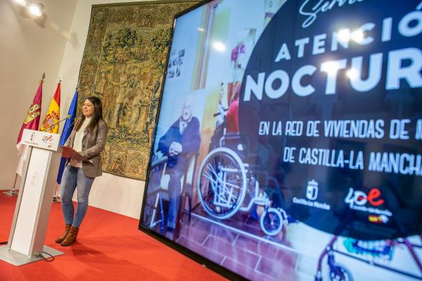Presentación del Servicio Nocturno de la Red de Viviendas de Mayores (Bienestar Social) 