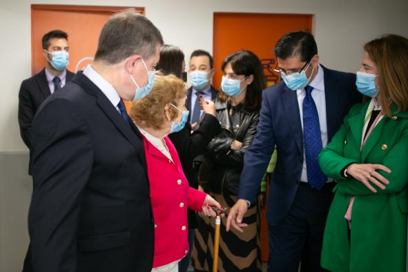 Inauguración de la remodelación del Centro de Alzheimer de Ciudad Real