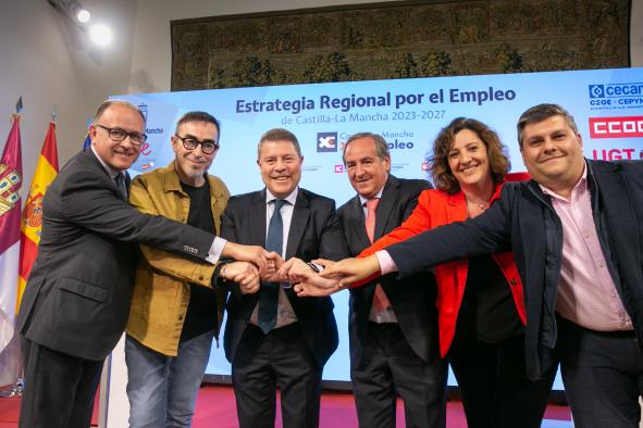 Presenta la ‘Estrategia por el Empleo de Castilla-La Mancha 2023-2027’