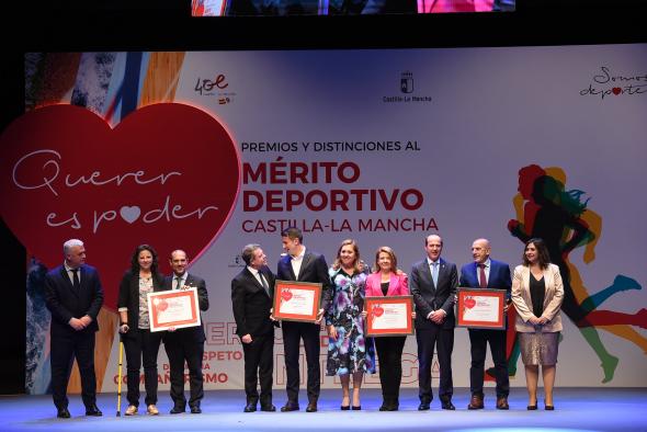 Gala de los Premios y Distinciones al Mérito Deportivo de Castilla-La Mancha 2022 (II)