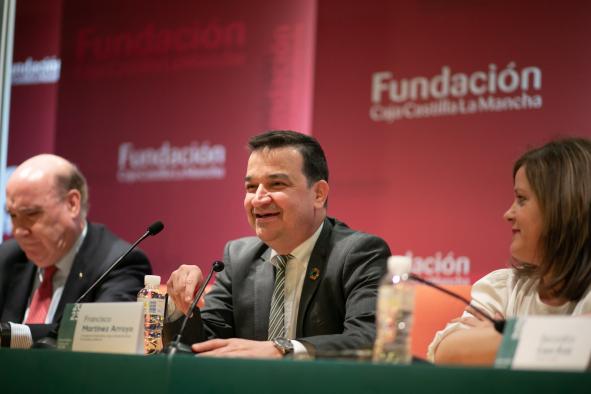 El consejero de Agricultura, Agua y Desarrollo Rural, Francisco Martínez Arroyo, inaugura la asamblea de Red Española de Desarrollo Rural (REDR).