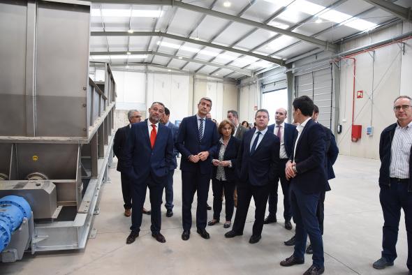 Inauguración de la nueva planta de tratamiento de biorresiduos del Ecoparque de Toledo