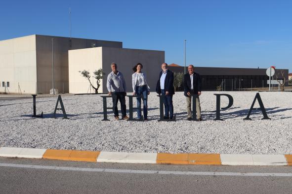 Inauguración de la nueva imange de la rotonda de La Felipa