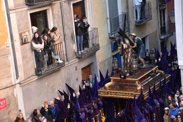 Celebración de la procesión ‘Camino del Calvario’ de Cuenca