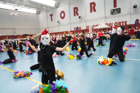 Más de 1.000 alumnos y alumnas de 29 centros educativos de la provincia de Toledo participan en la ‘Gimnastrada escolar’