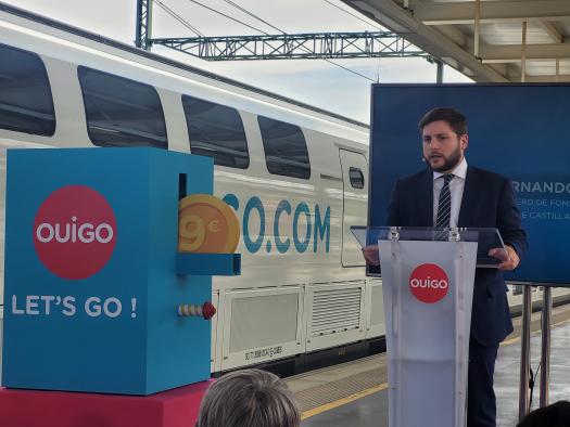 Castilla-La Mancha cuenta ya con un nuevo servicio de tren ‘low cost’ con parada en Albacete operado por Ouigo 