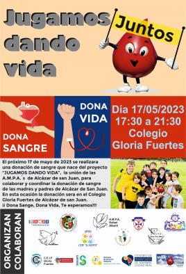 La Gerencia de Alcázar pone en marcha una campaña para concienciar a los escolares sobre la importancia de donar sangre