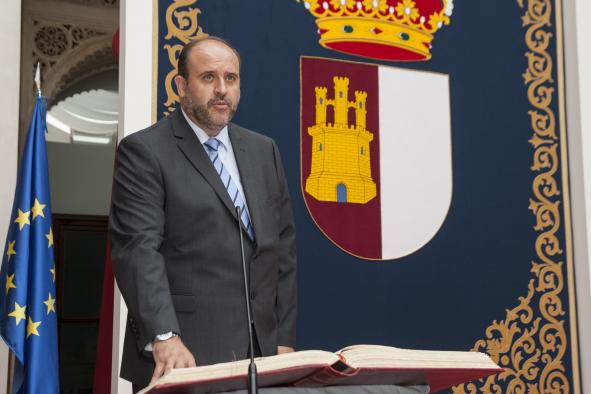 Toma de posesión de los consejeros del Gobierno de Castilla-La Mancha