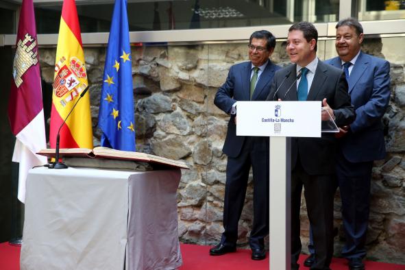 Toma de posesión Javier Nicolas como delegado de la Junta de Castilla La Mancha