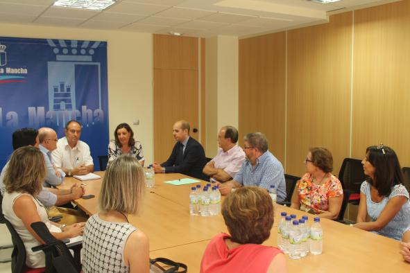 Visita a los Servicios Periféricos de la Delegación de la Junta en Albacete