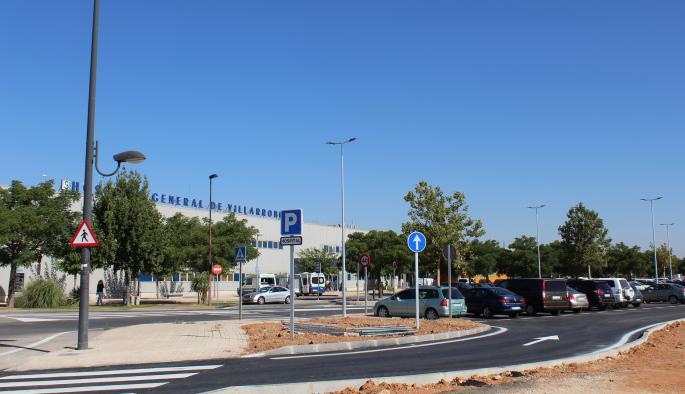 El SESCAM destina más de 26.000 euros a obras de mejora de los accesos y al entorno del Hospital General de Villarrobledo 