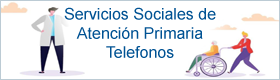 Teléfonos Servicios Sociales de Atención Primaria